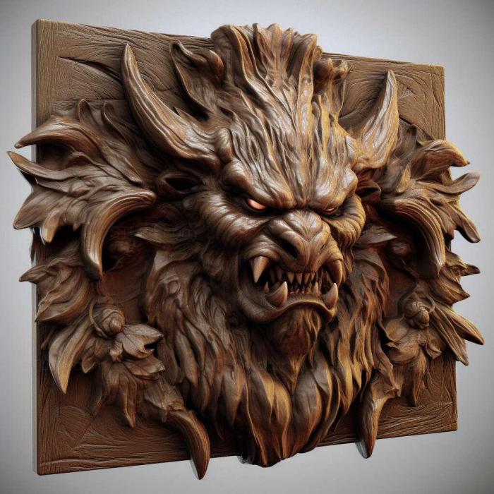 Games (Guild Wars 2 4, GAMES_9356) 3D models for cnc